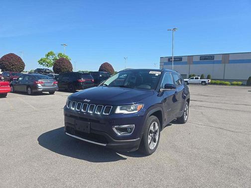 Jazz Blue Pearlcoat 2018 Jeep Compass Limited