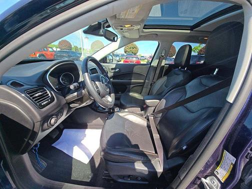 Jazz Blue Pearlcoat 2018 Jeep Compass Limited