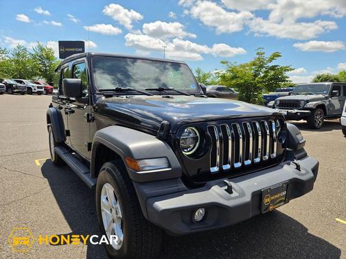 Black Clearcoat 2021 Jeep Wrangler Unlimited Sport