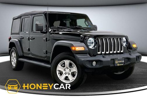 Black Clearcoat 2021 Jeep Wrangler Unlimited Sport