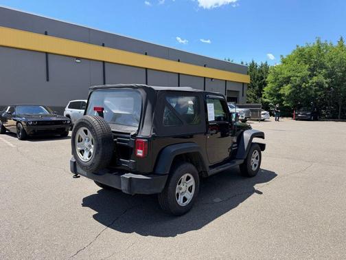Black Clearcoat 2011 Jeep Wrangler Sport