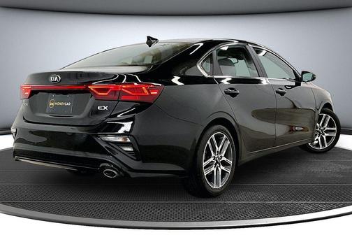 Aurora Black 2021 Kia Forte EX