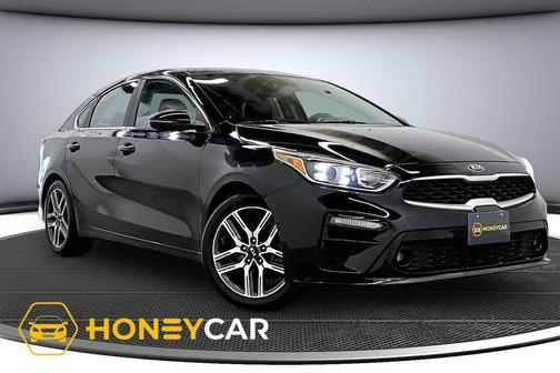 Aurora Black 2021 Kia Forte EX