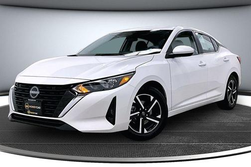 Aspen White 2024 Nissan Sentra SV