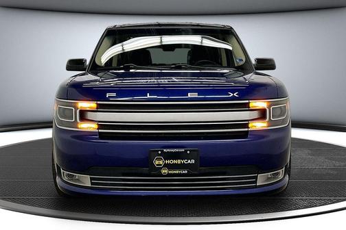 Deep Impact Blue Metallic 2013 Ford Flex Limited