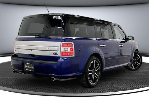 Deep Impact Blue Metallic 2013 Ford Flex Limited