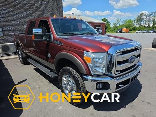 Maroon 2016 Ford F-350 Lariat