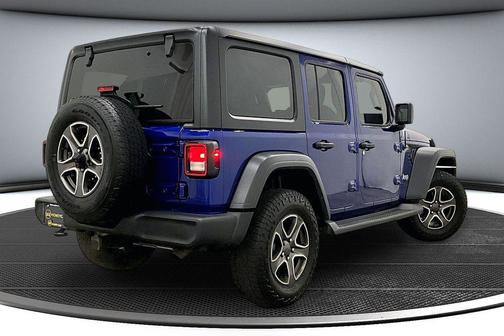 Ocean Blue Metallic Clearcoat 2018 Jeep Wrangler Unlimited Sport