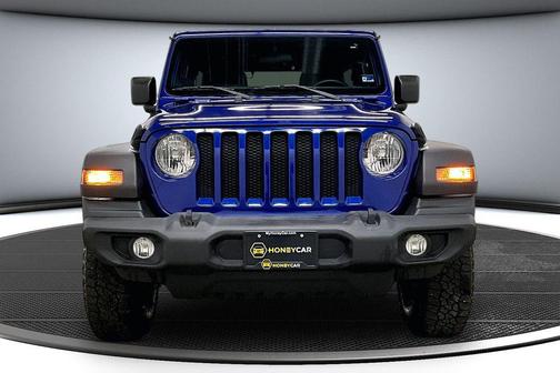Ocean Blue Metallic Clearcoat 2018 Jeep Wrangler Unlimited Sport