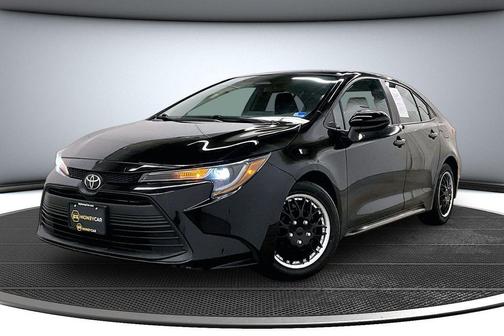 Midnight Black Metallic 2023 Toyota Corolla LE