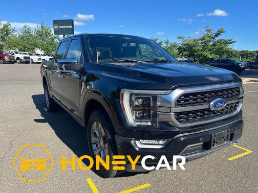 Agate Black Metallic 2021 Ford F-150 Platinum
