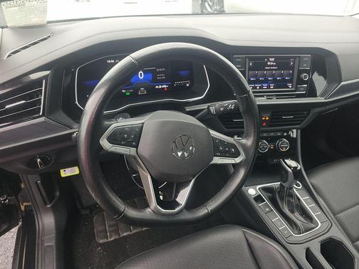 Black Metallic 2024 Volkswagen Jetta 1.5T SE