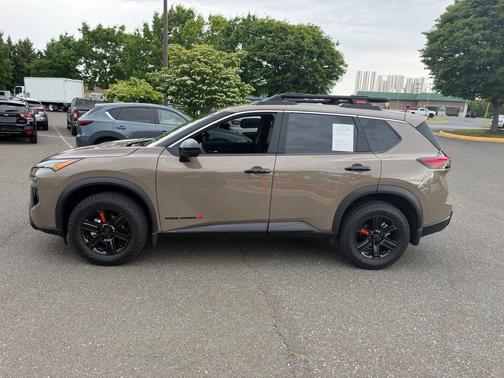Baja Storm Metallic 2025 Nissan Rogue Rock Creek