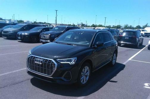 Black 2025 Audi Q3 Premium 45 TFSI S line quattro Tiptronic
