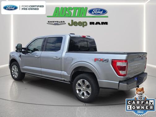 Iconic Silver Metallic 2022 Ford F-150 Platinum