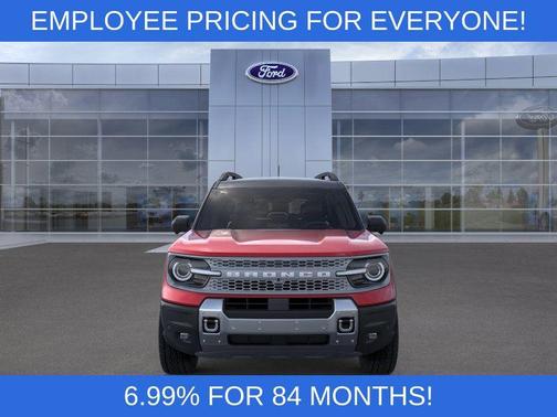 Ruby Red Metallic Tinted Clearcoat 2026 Ford Bronco Sport Badlands