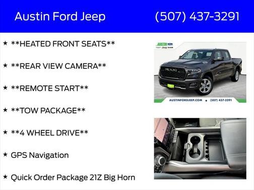 2025 RAM 1500 Big Horn/Lone Star