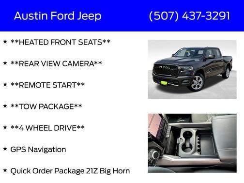 2025 RAM 1500 Big Horn/Lone Star