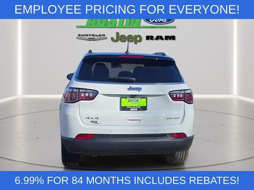 Bright White Clearcoat 2026 Jeep Compass Limited
