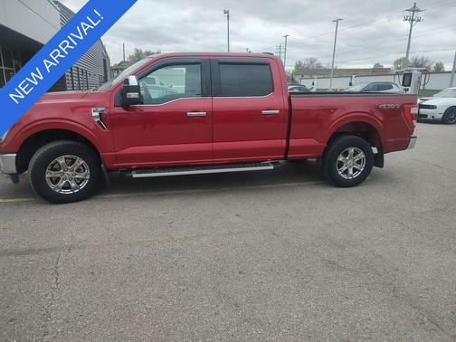 Rapid Red Metallic Tinted Clearcoat 2023 Ford F-150 Lariat