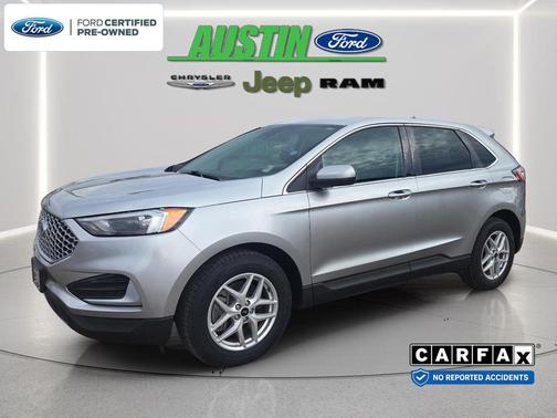 Iconic Silver Metallic 2024 Ford Edge SEL