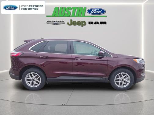 Burgundy Velvet Metallic Tinted Clearcoat 2024 Ford Edge SEL