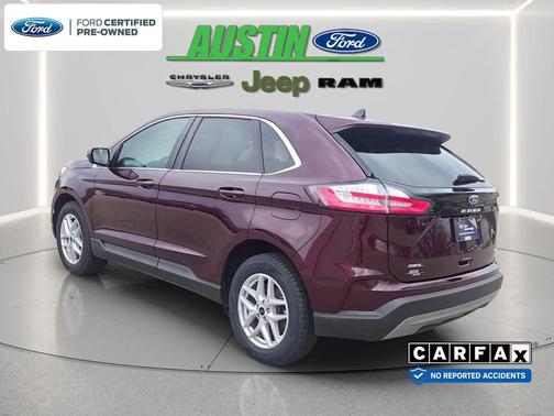 Burgundy Velvet Metallic Tinted Clearcoat 2024 Ford Edge SEL