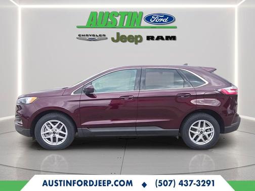 Burgundy Velvet Metallic Tinted Clearcoat 2024 Ford Edge SEL