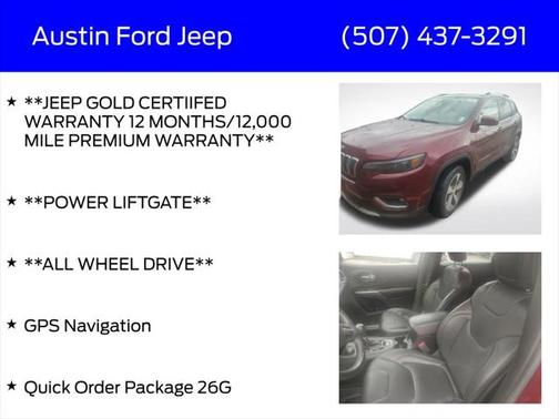 2019 Jeep Cherokee Limited