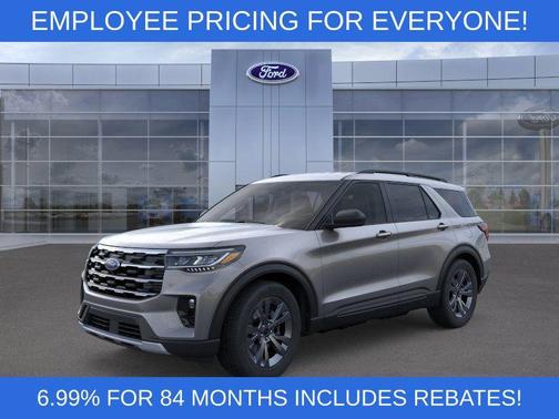Carbonized Gray Metallic 2026 Ford Explorer Active
