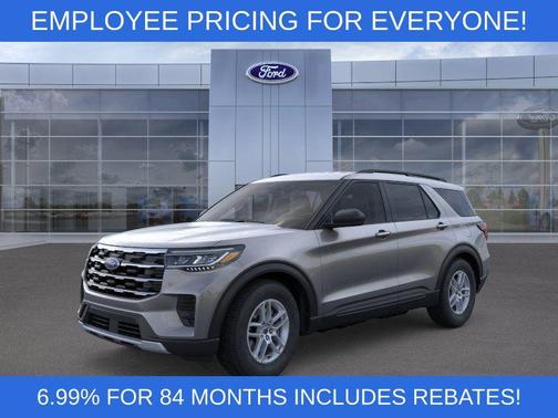 Carbonized Gray Metallic 2026 Ford Explorer Active