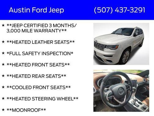 2018 Jeep Grand Cherokee Summit