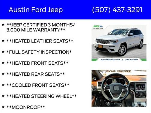 2018 Jeep Grand Cherokee Summit