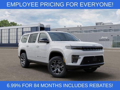 Bright White Clearcoat 2026 Jeep Grand Wagoneer Limited Altitude 4x4