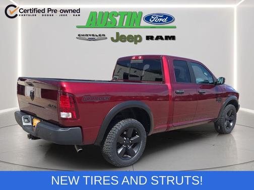 Delmonico Red Pearlcoat 2020 RAM 1500 Classic Warlock Quad Cab 4x4 6'4' Box