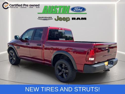 Delmonico Red Pearlcoat 2020 RAM 1500 Classic Warlock Quad Cab 4x4 6'4' Box