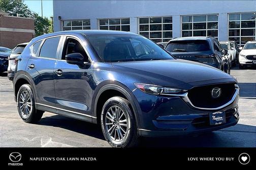 Deep Crystal Blue Mica 2019 Mazda CX-5 Touring
