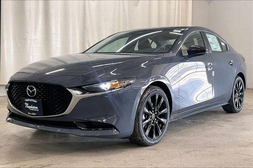 Polymetal Gray Metallic 2026 Mazda Mazda3 AWD