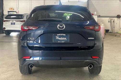 Deep Crystal Blue Mica 2025 Mazda CX-5 2.5 S Select Package