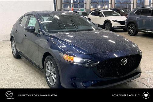 Deep Crystal Blue Mica 2026 Mazda Mazda3 FWD