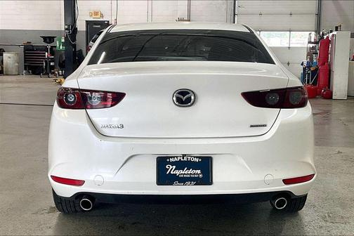 Snowflake White Pearl Mica 2021 Mazda Mazda3 FWD