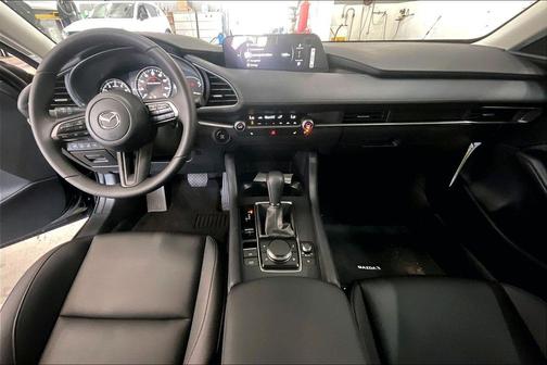 Jet Black Mica 2026 Mazda Mazda3 FWD w/Preferred Package