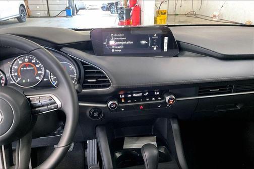 Jet Black Mica 2026 Mazda Mazda3 FWD w/Preferred Package