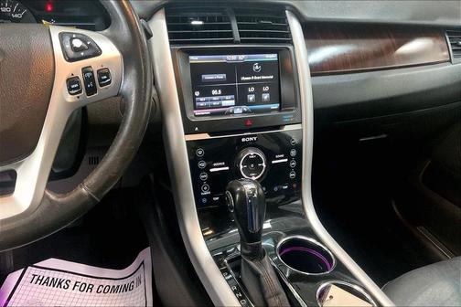 Mineral Gray Metallic 2014 Ford Edge Limited