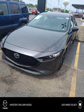 Machine Gray Metallic 2024 Mazda Mazda3 2.5 S Select Sport