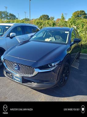 Deep Crystal Blue Mica 2025 Mazda CX-30 2.5 S Select Sport