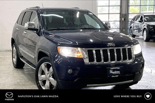 True Blue Pearlcoat 2012 Jeep Grand Cherokee Limited