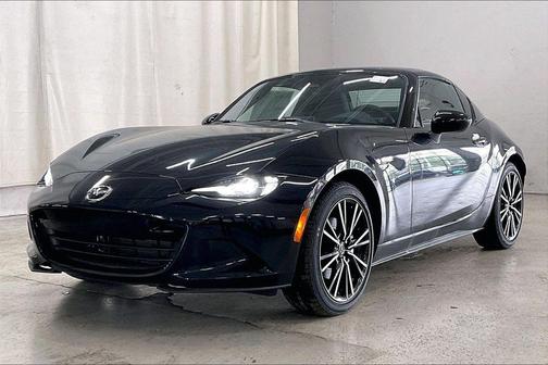 Jet Black Mica 2026 Mazda MX-5 Miata RF Grand Touring