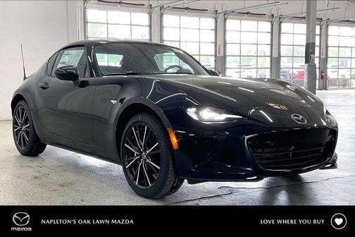Jet Black Mica 2026 Mazda MX-5 Miata RF Grand Touring