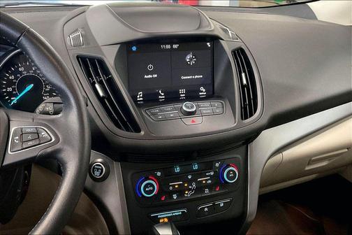 White Platinum 2019 Ford Escape SEL